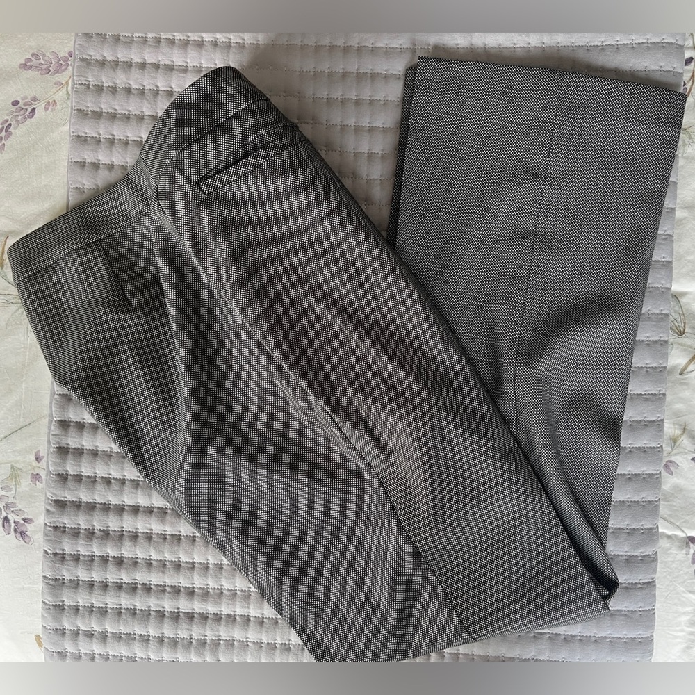 Talbots Black and White Patterned Pants